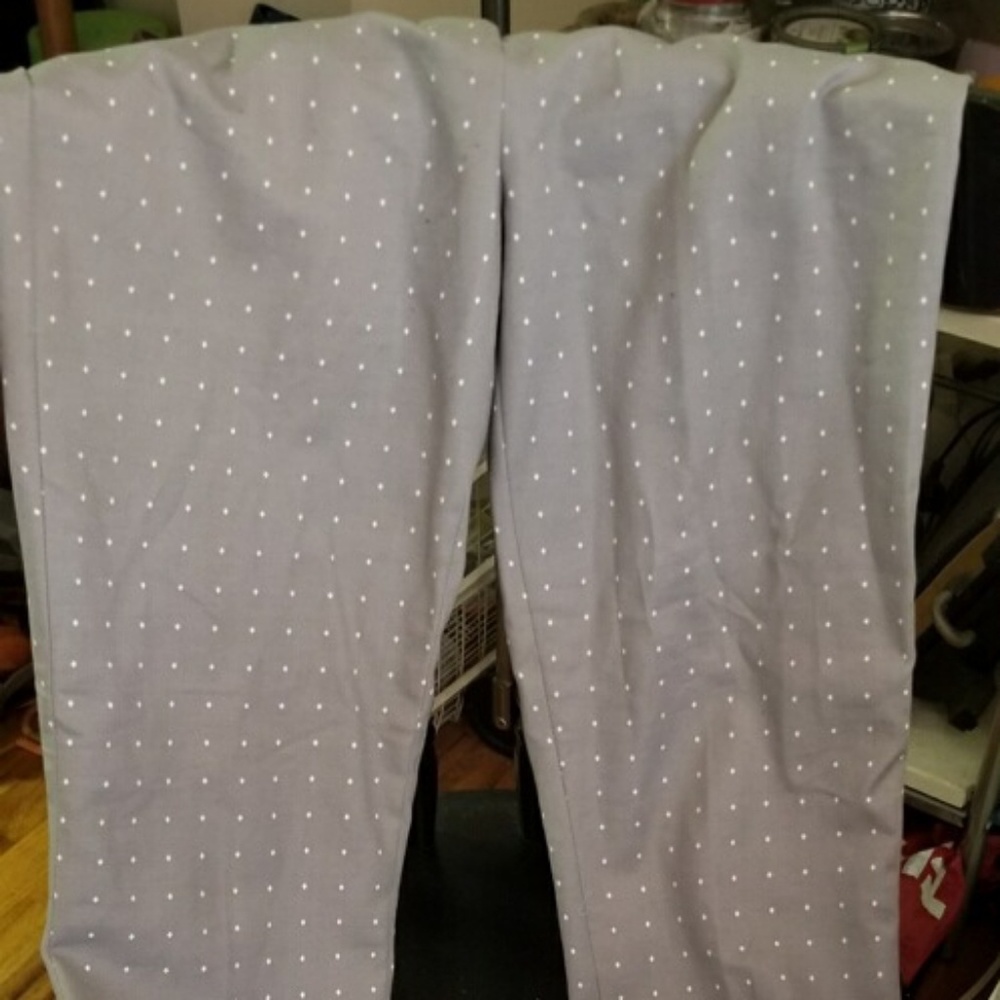 Polka Dot Ankle Pants